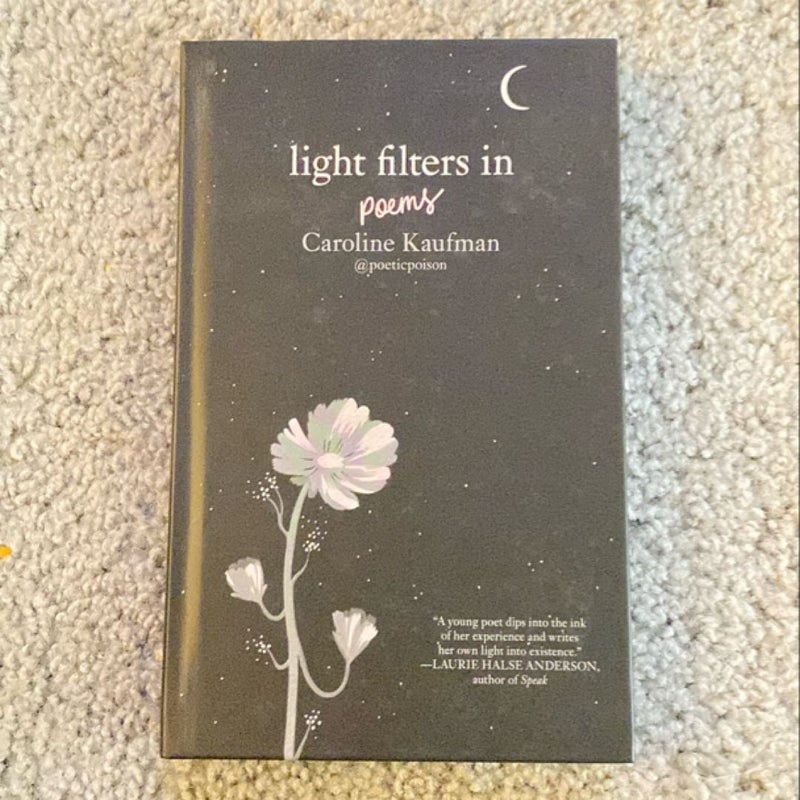 Light Filters in: Poems