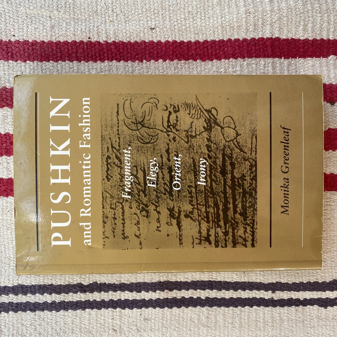 Pushkin and Romantic Fashion