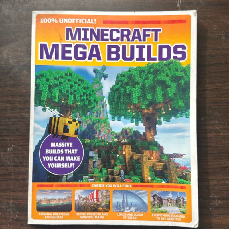 Minecraft Mega Builds: an AFK Book (Media Tie-In)