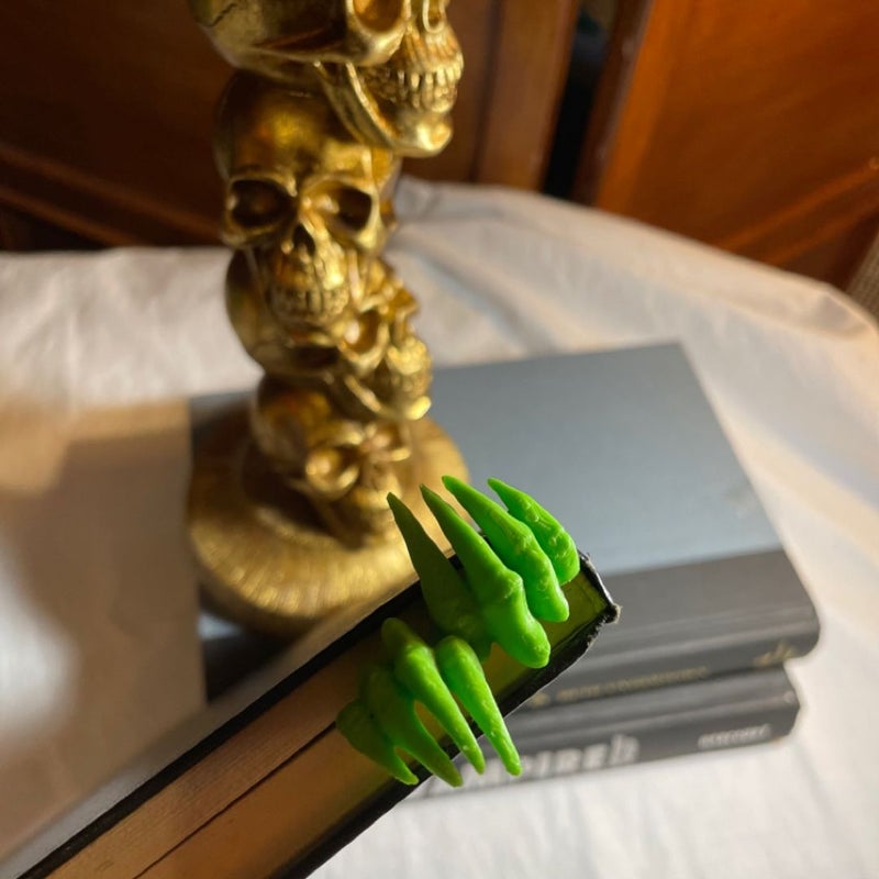 Monster Claws Bookmark