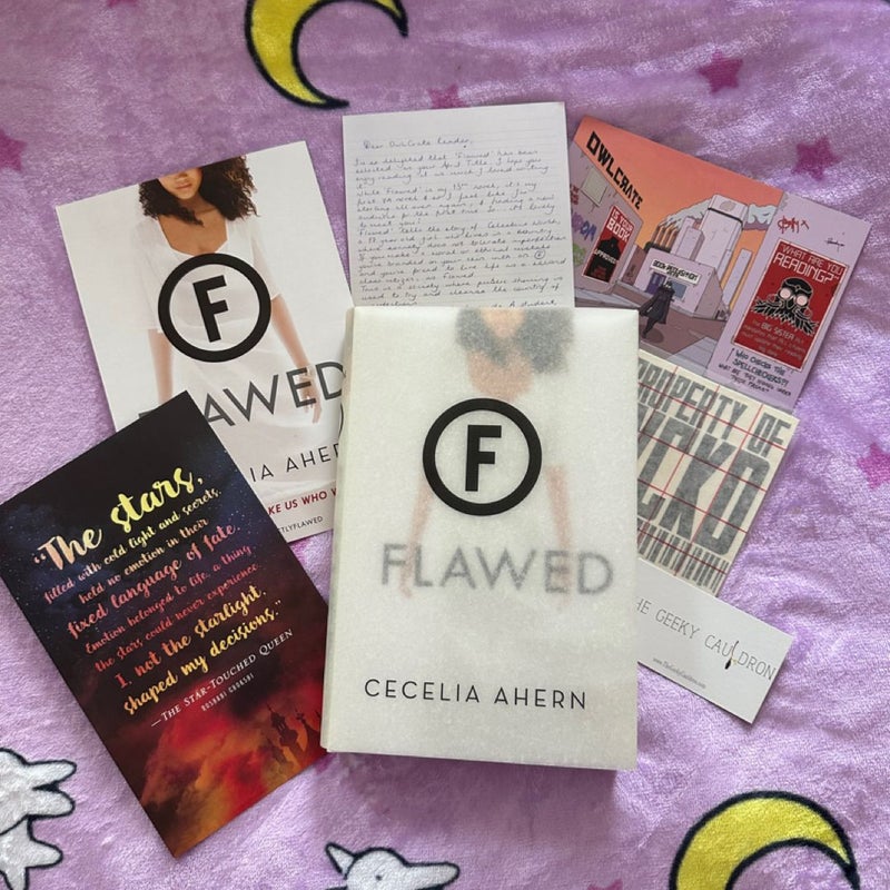 Flawed by Cecilia Ahern (Owlcrate Edition)