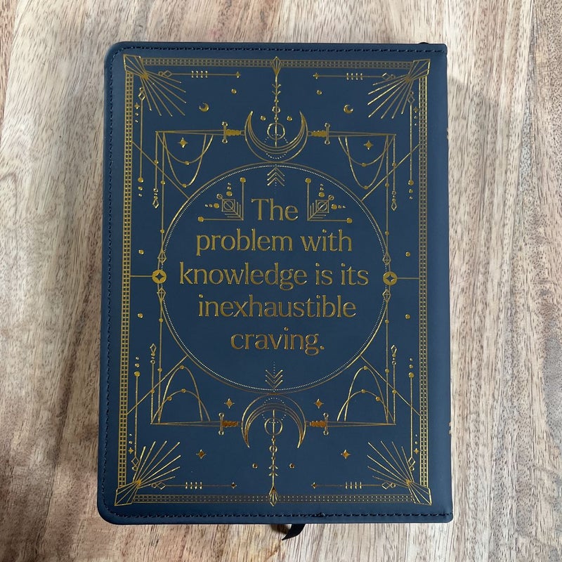 Owlcrate Exclusive Faux Book Journal Inspired by The Atlas Six