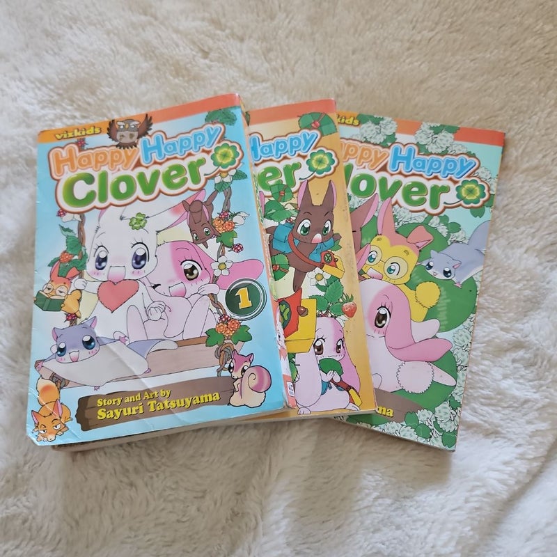 Happy Happy Clover, Vol. 1, 2, 3
