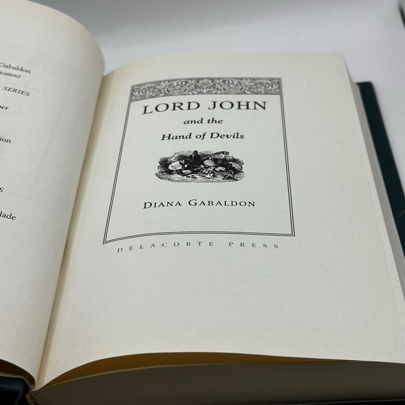 Lord John and the Hand of Devils (1st Ed 1st printing)