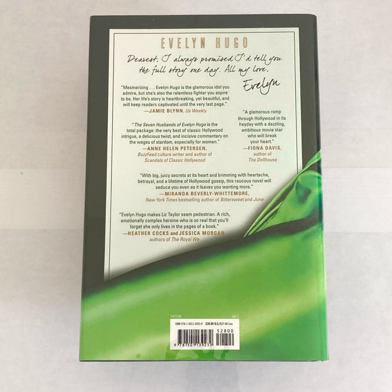 SIGNED The Seven Husbands of Evelyn Hugo First Edition