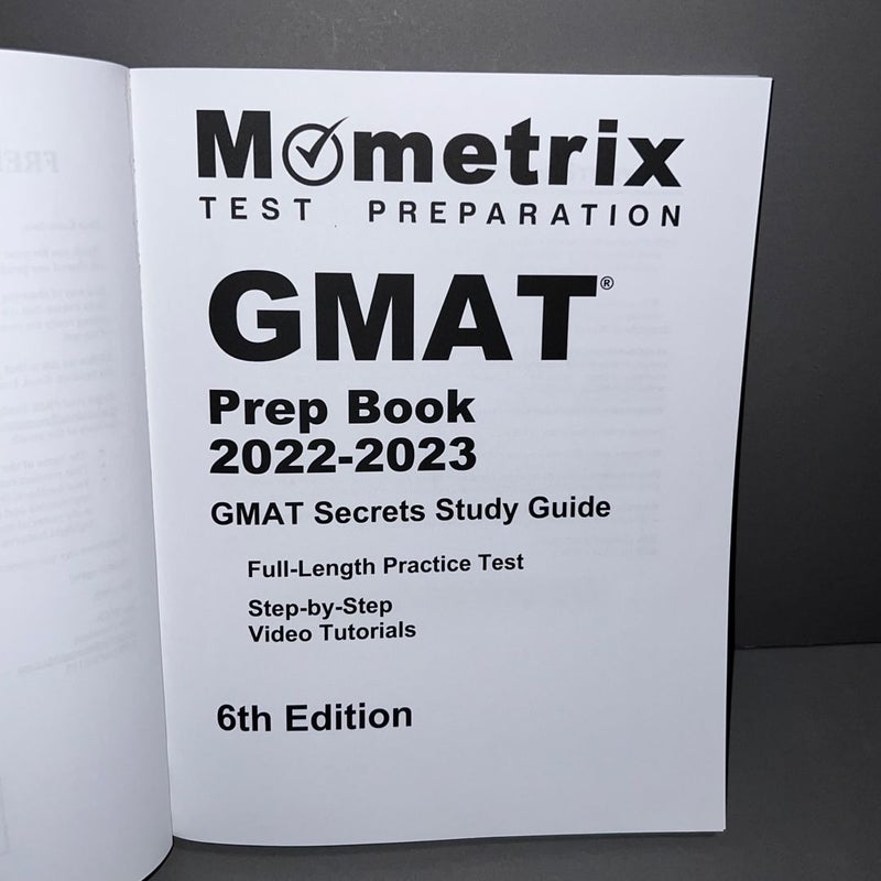 GMAT Prep Book 2022-2023 - GMAT Study Guide Secrets, Full-Length Practice Test, Step-By-Step Video Tutorials