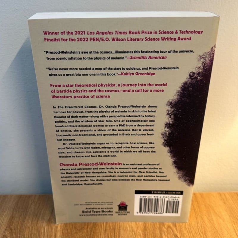 The Disordered Cosmos by Chanda Prescod-Weinstein, Paperback | Pangobooks