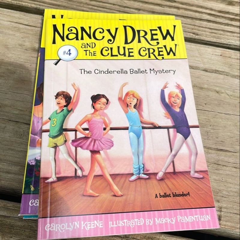 Nancy Drew and The Clue Crew Book 1-4