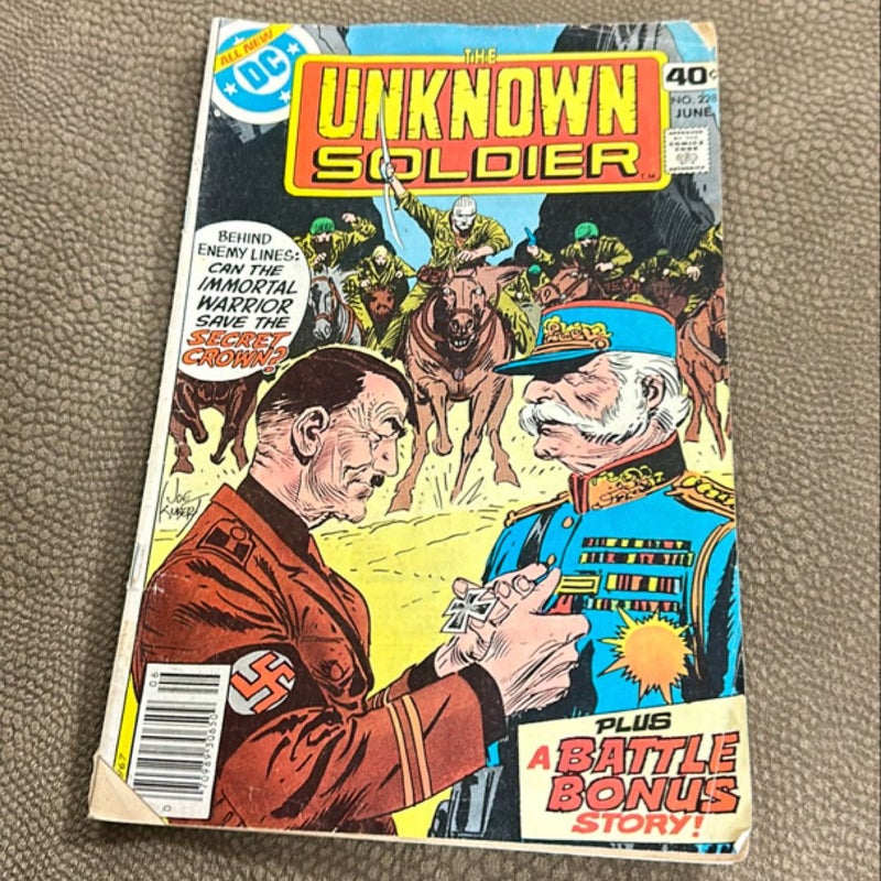 Vintage DC Comics The Unknown Soldier #228