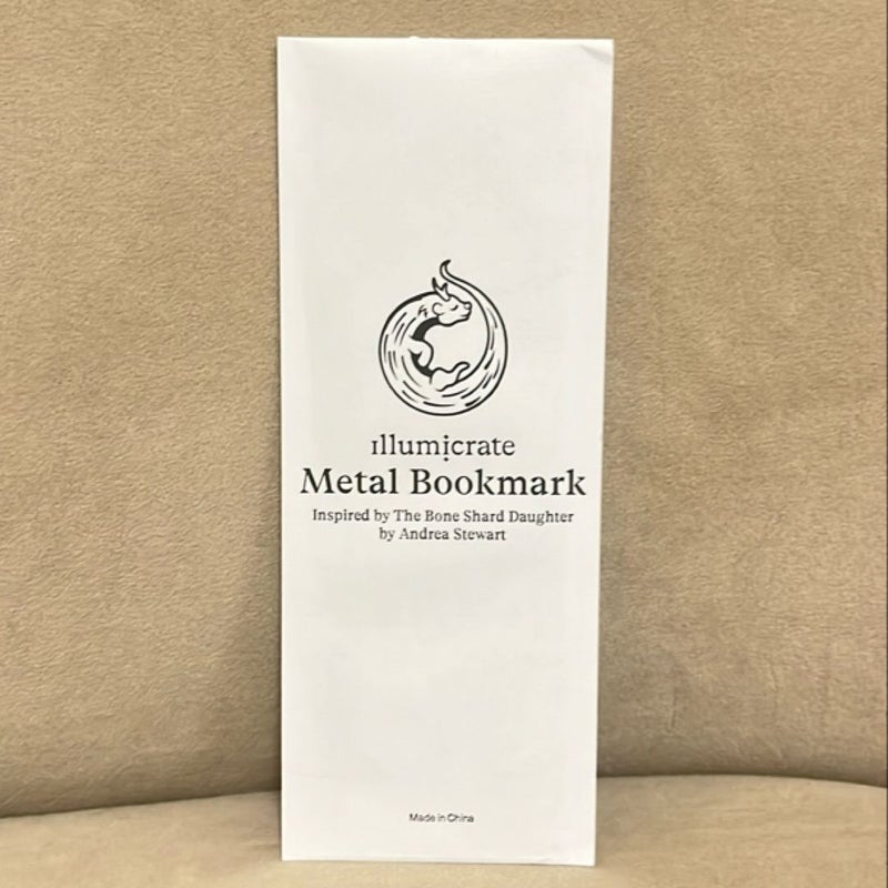 Mephi Metal Bookmark inspired by The Bone Shard Daughter 