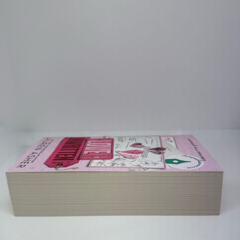 Love Unwritten by Lauren Asher Signed 