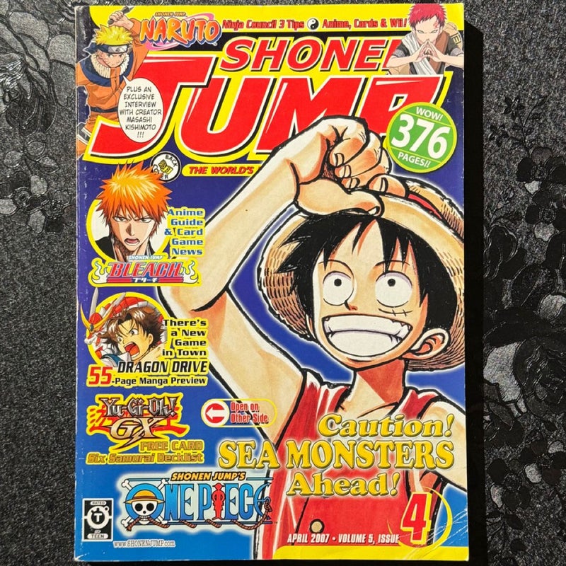 Shonen Jump Volume 5 Issue 4 Number 52 April 2007