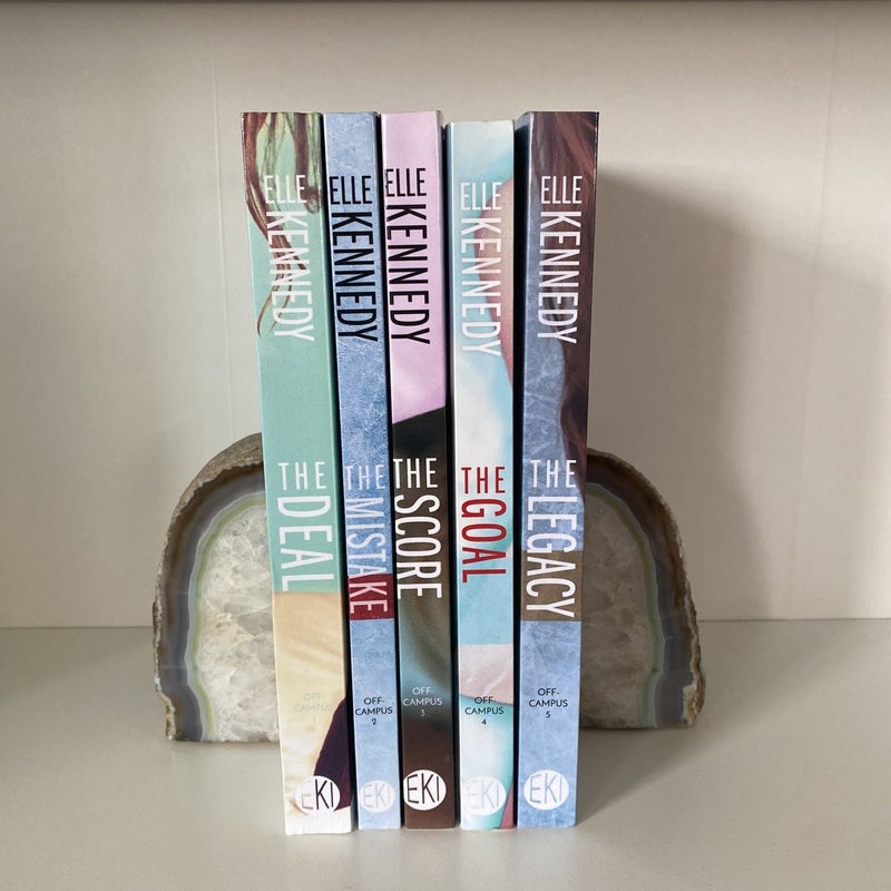 The OFF Campus Series -5 BOOKS (ORIGINAL INDIE Covers) by