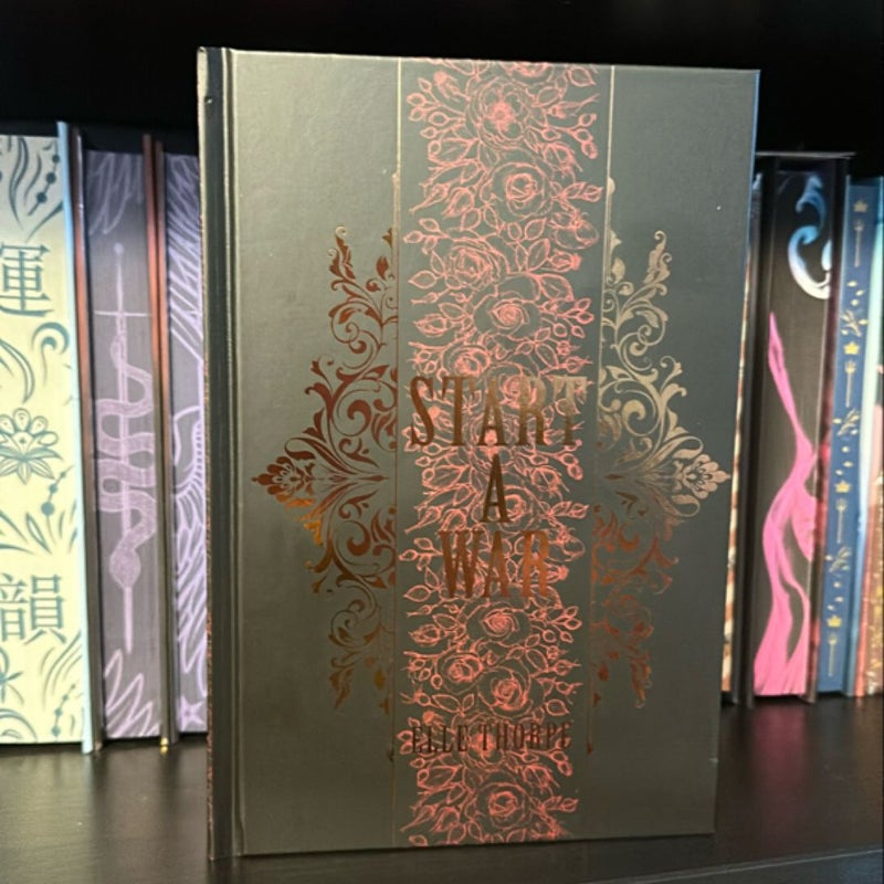 Start A War Signed Fabled Co Edition