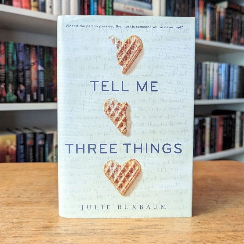 Tell Me Three Things