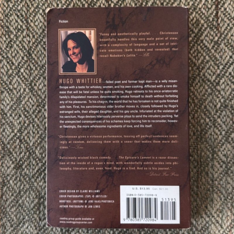 The Epicure's Lament