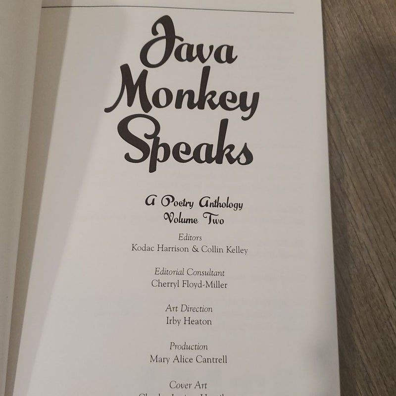 Java Monkey Speaks 