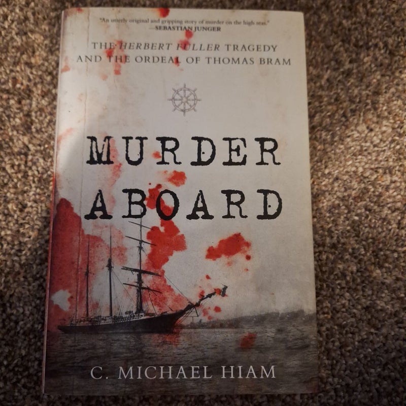 Murder Aboard by Michael Hiam, Hardcover | Pangobooks