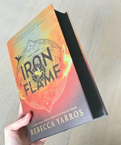 Iron Flame First Edition Black edges