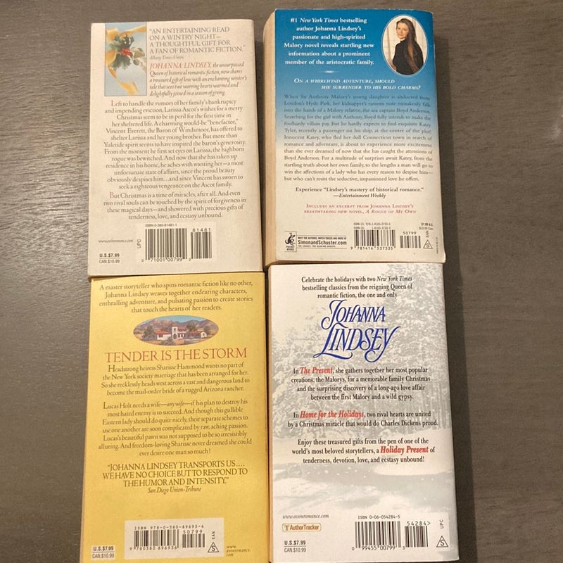 Johanna Lindsey book lot 