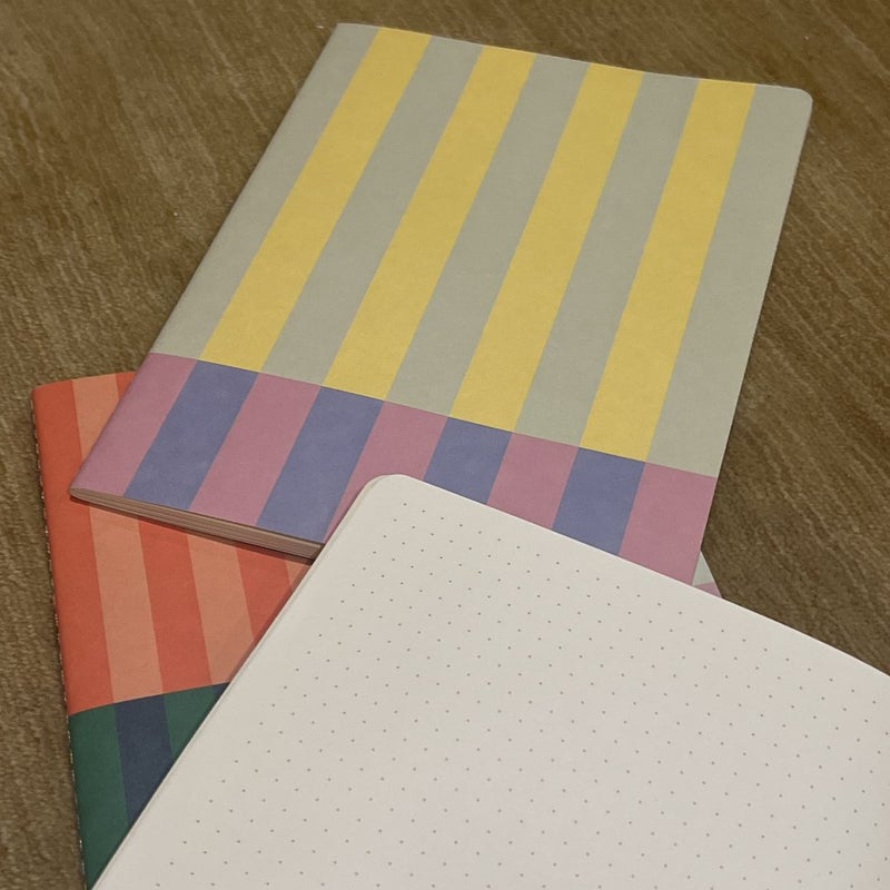 Notebook Set (3 notebooks, one lined paper, one agenda, one graphing) 