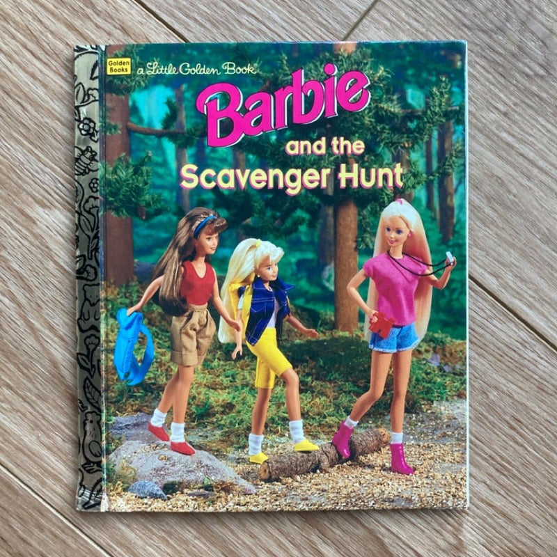 Bundle of (9) Barbie Books Golden Books 1990s