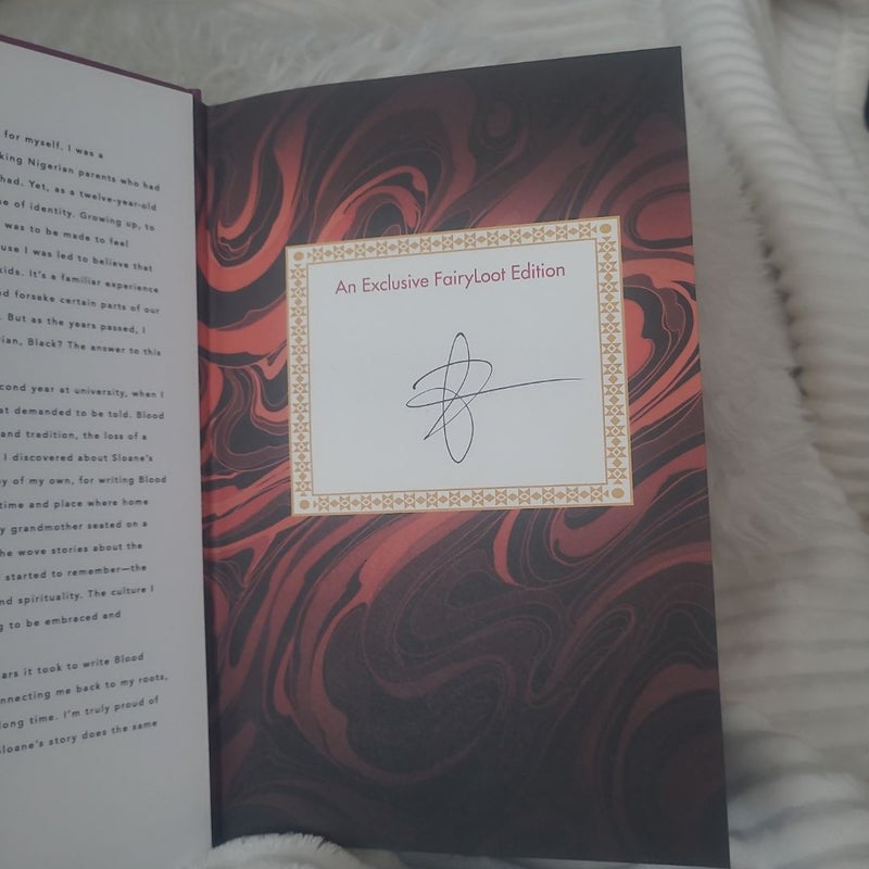 Blood Scion SIGNED FAIRYLOOT EDITION