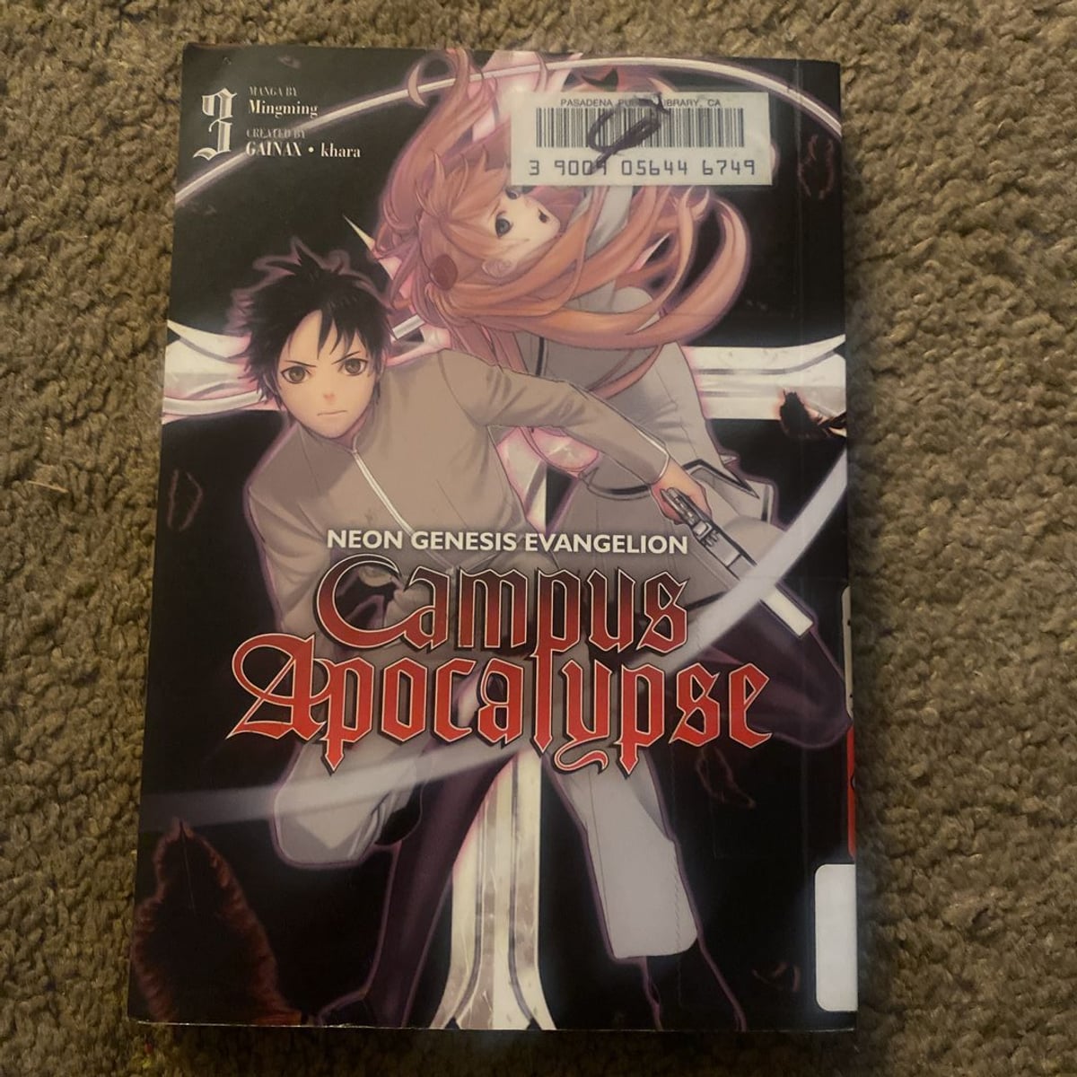 Neon Genesis Evangelion Campus Apocalypse Volume 3 by Mingming