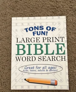 Large Print Bible Word Search