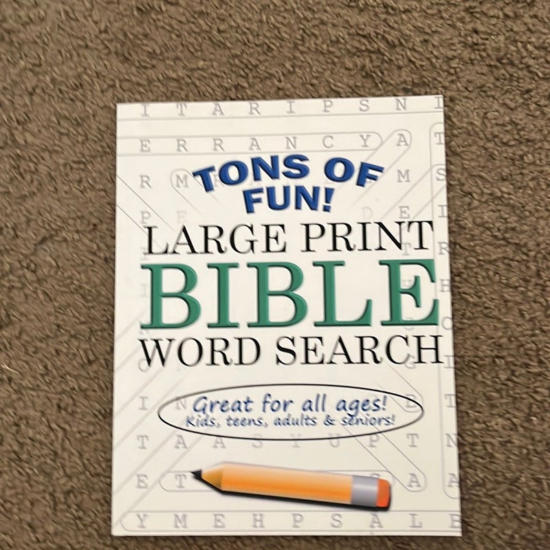 Large Print Bible Word Search