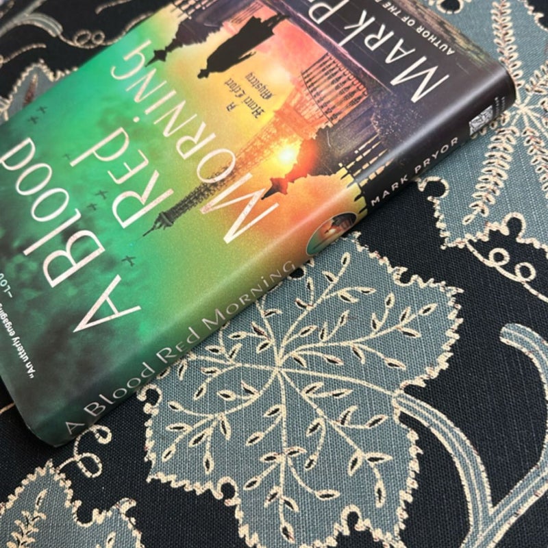 A Blood Red Morning (First Edition, First Printing)