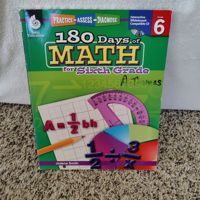 180 Days of Math for Sixth Grade