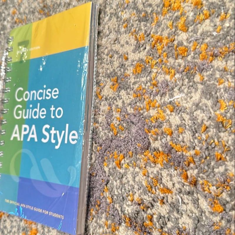 Concise Guide to APA Style