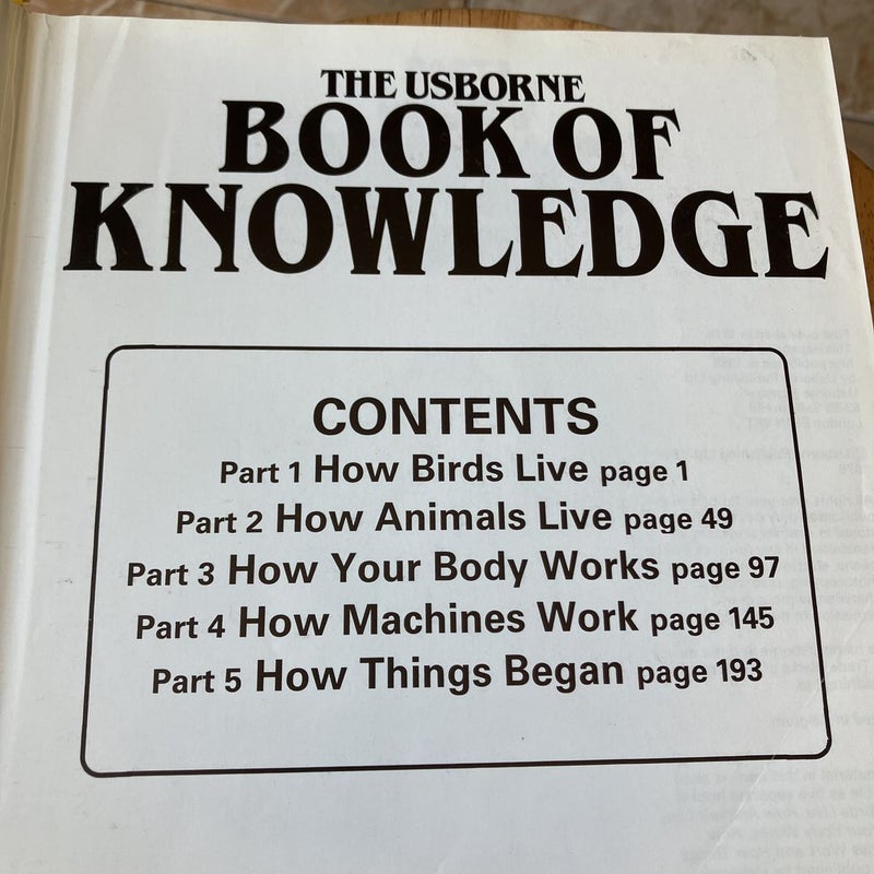 Book of Knowledge