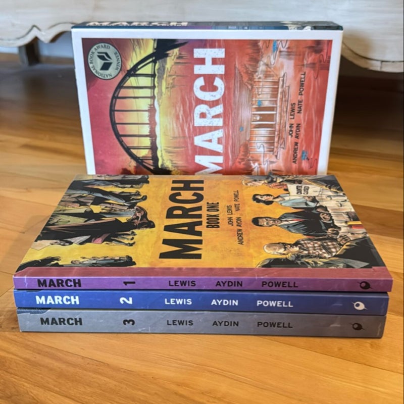 March (Trilogy Slipcase Set)