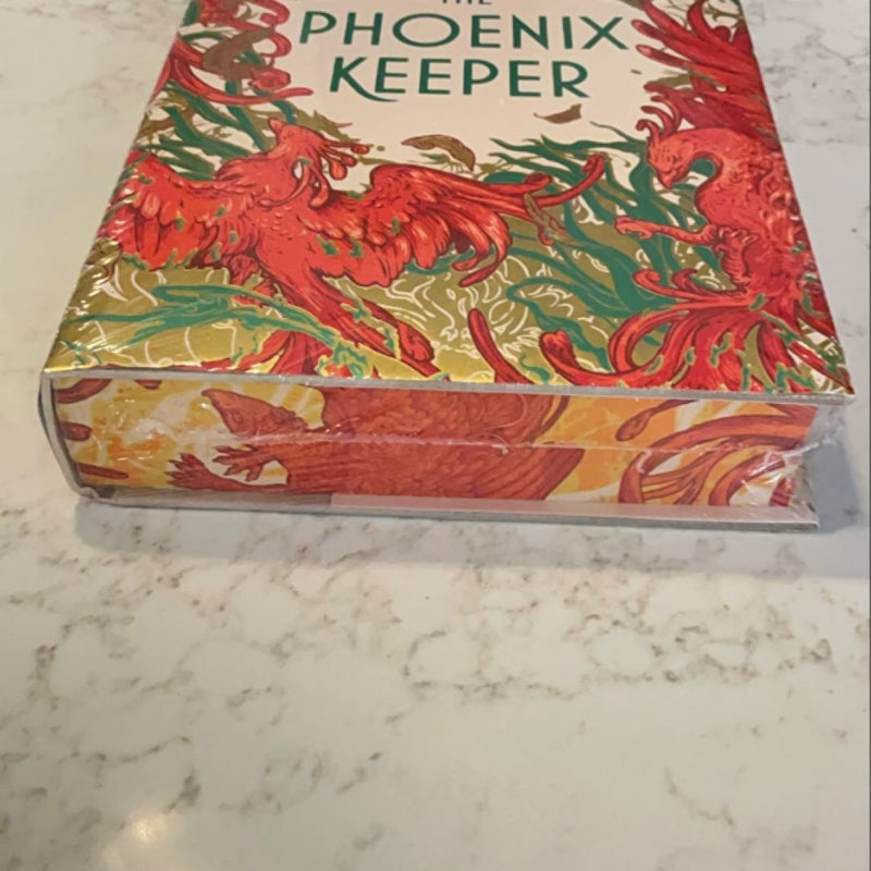 New! Signed! The Phoenix Keeper - Illumicrate Book Box