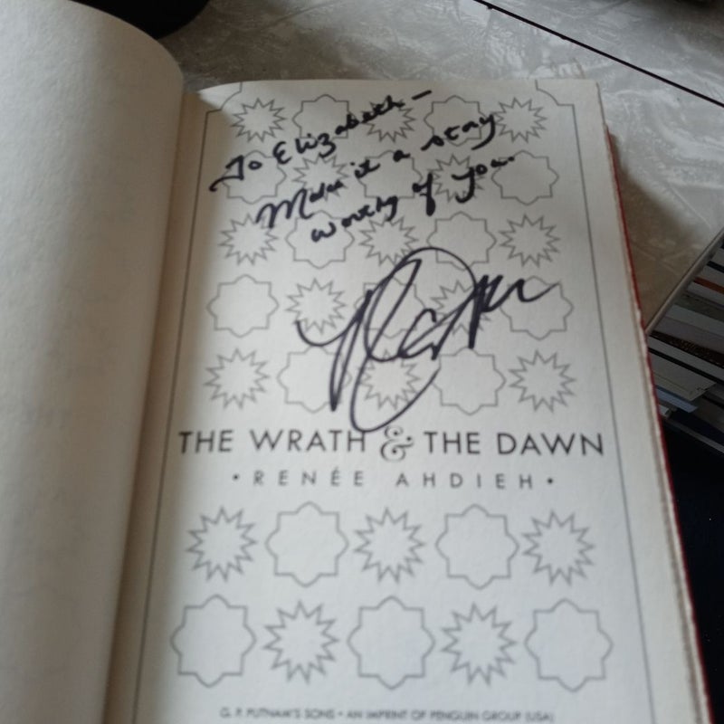 The Wrath and the Dawn "SIGNED"