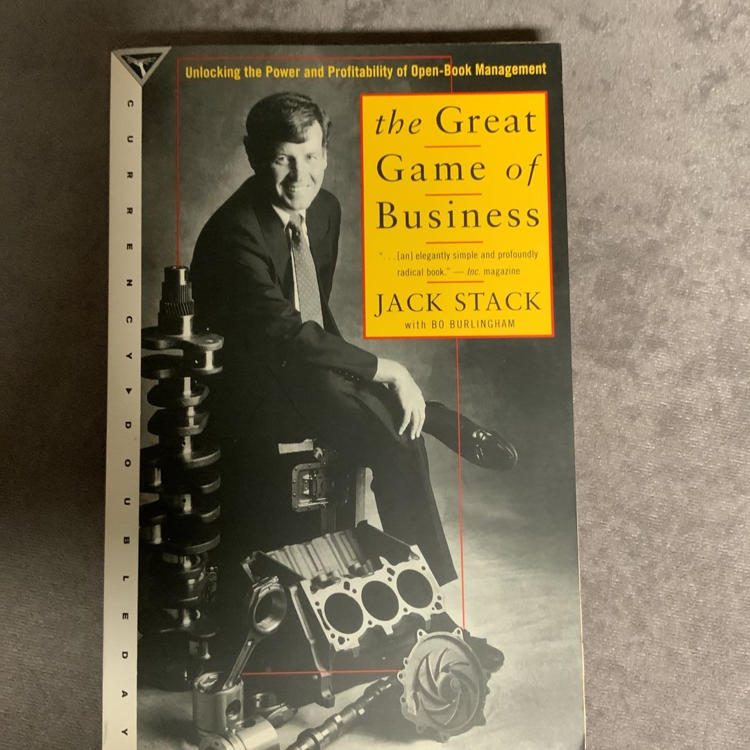 The Great Game of Business by Jack Stack; Bo Burlingham, Paperback |  Pangobooks