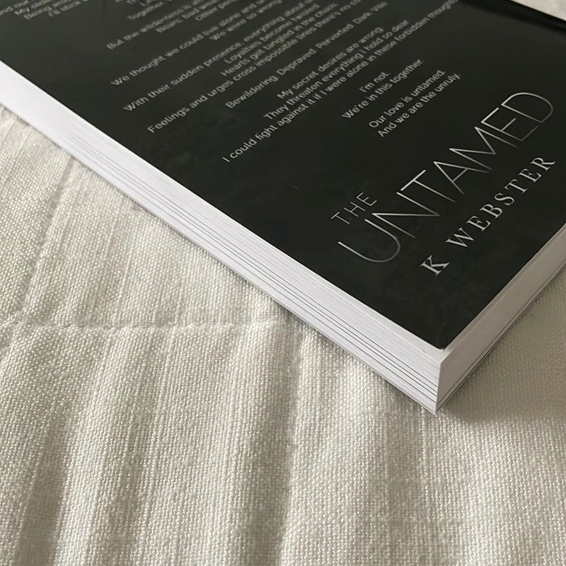 The Untamed (SIGNED) by K. Webster