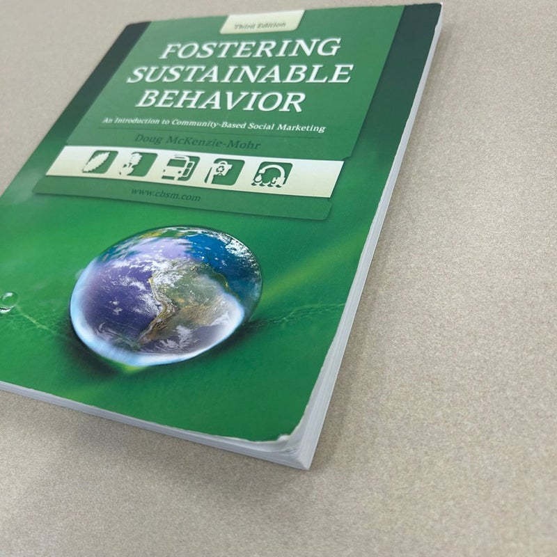 Fostering Sustainable Behavior