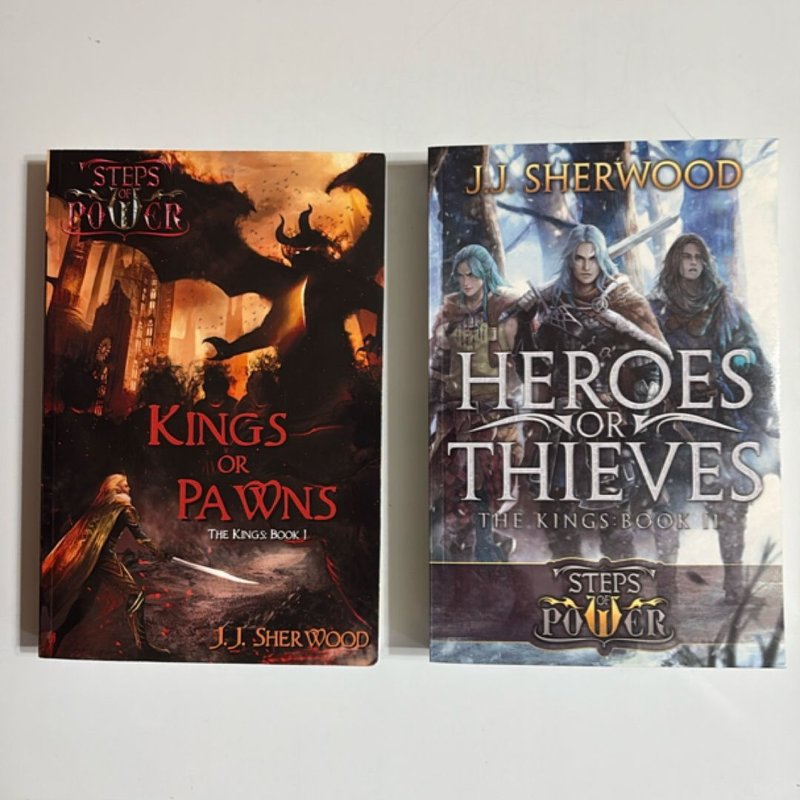 Lot: Kings or Pawns & Heroes or Thieves