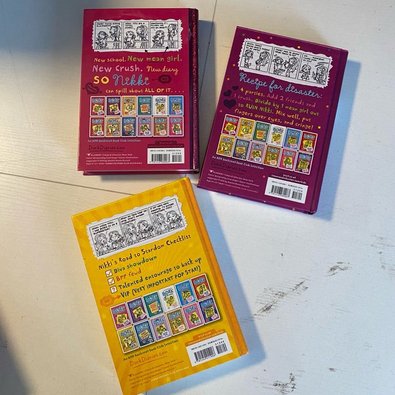 Dork Diaries Box Set (Book 1-3)