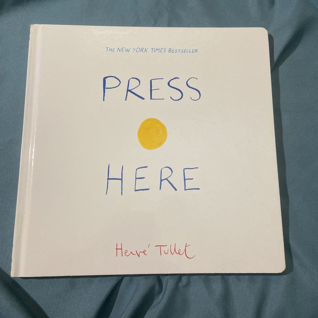 Press Here (Interactive Book for Toddlers and Kids, Interactive Baby Book)