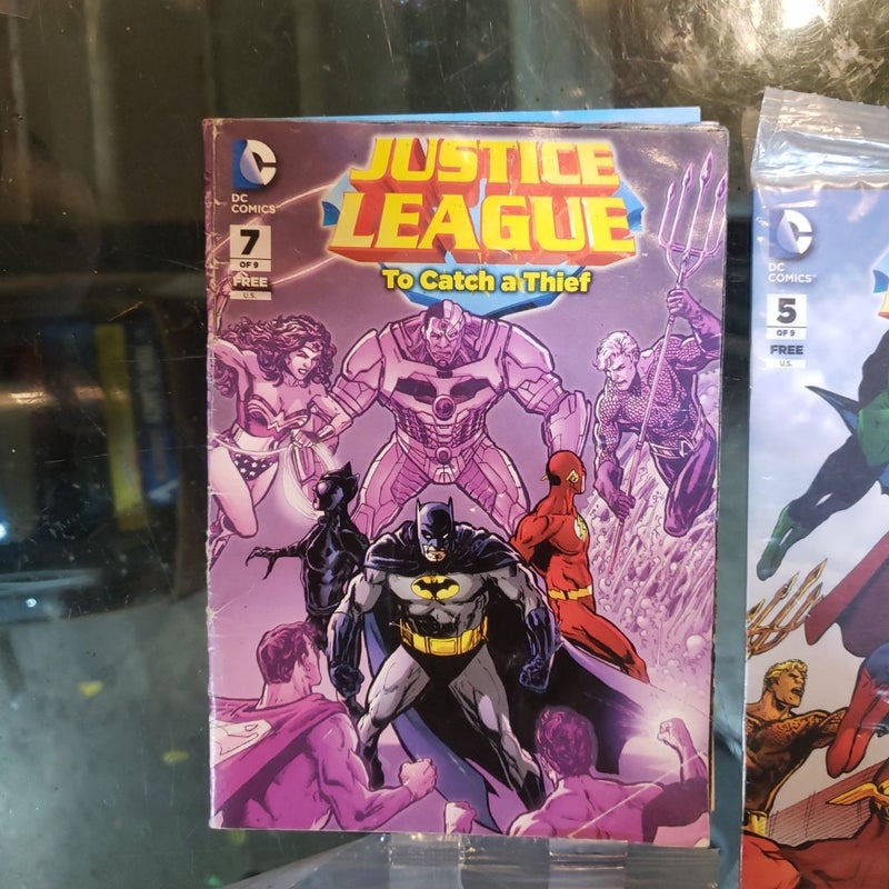 Superman/justive league Ashcans and mini comics 