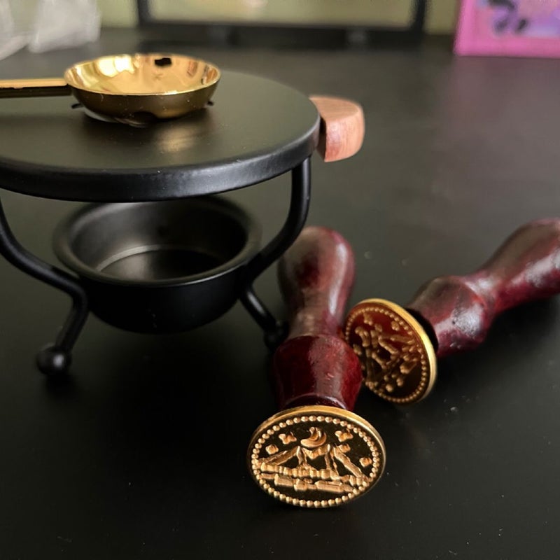 Velaris-inspired Wax Seal Stamp