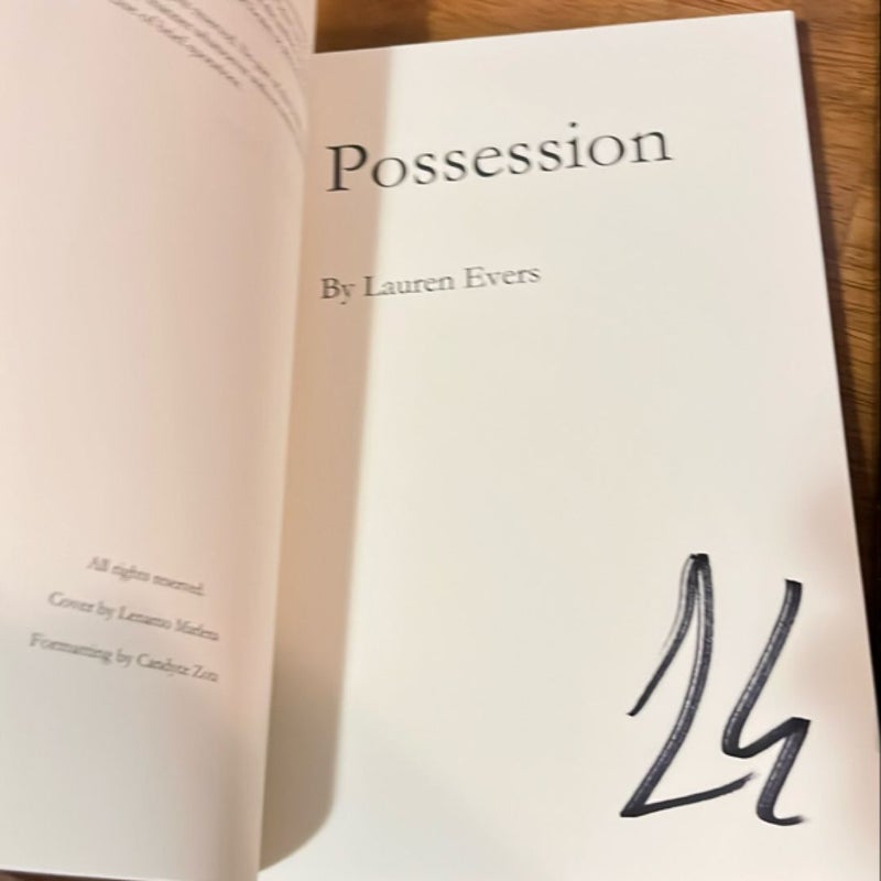 Possession & Obsession Duology - Signed & Sold by Author