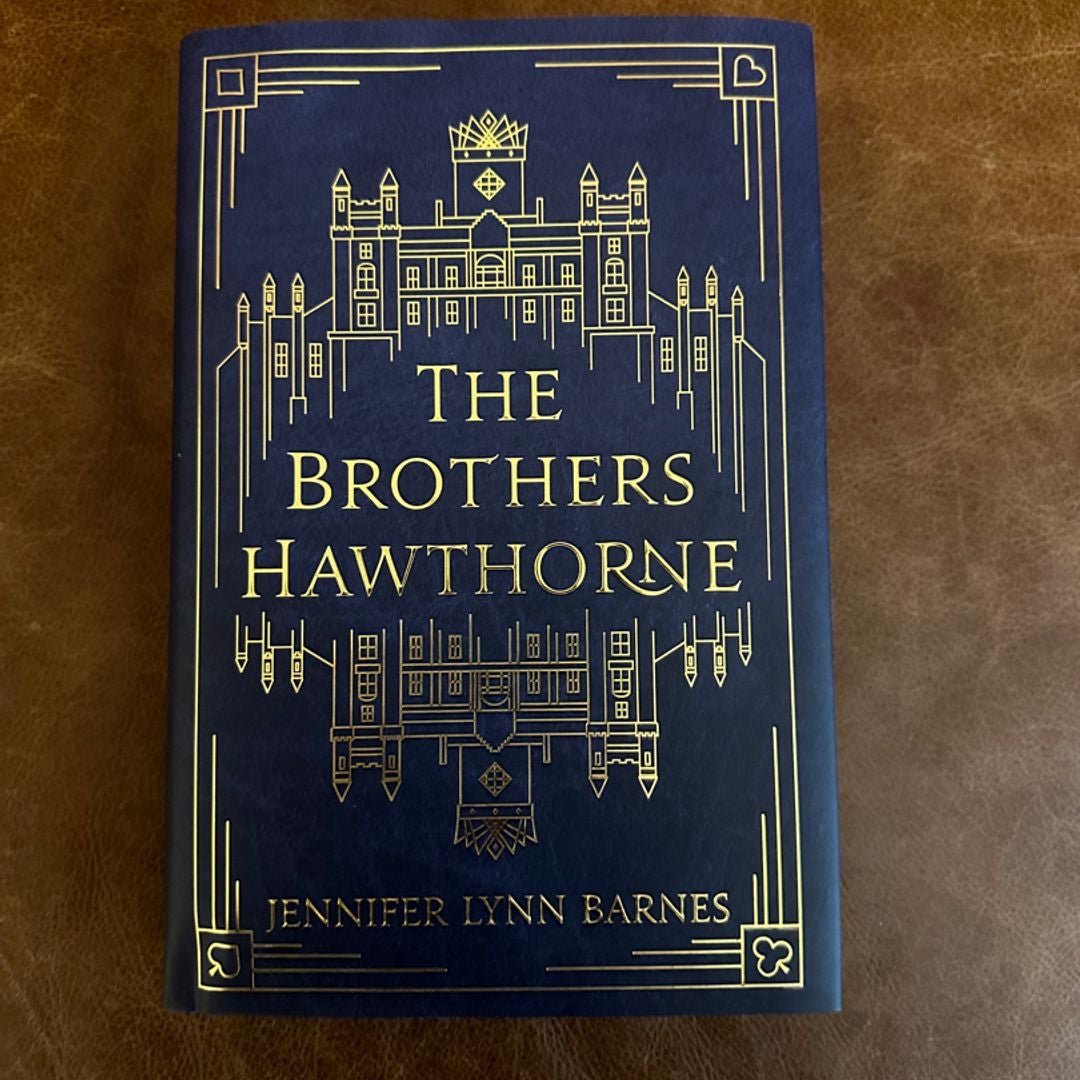 Fairyloot the brothers hawthorne signed edition by Jennifer Lynn barnes