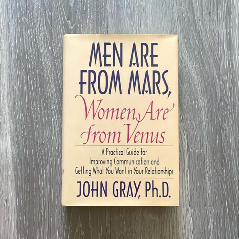 Men Are from Mars, Women Are from Venus