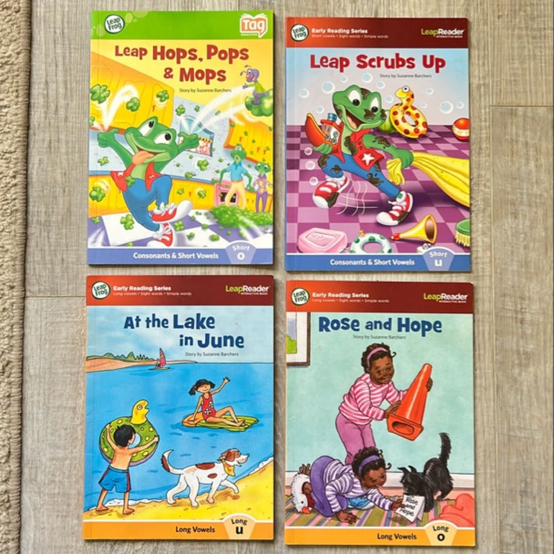 8 Leap Frog Books