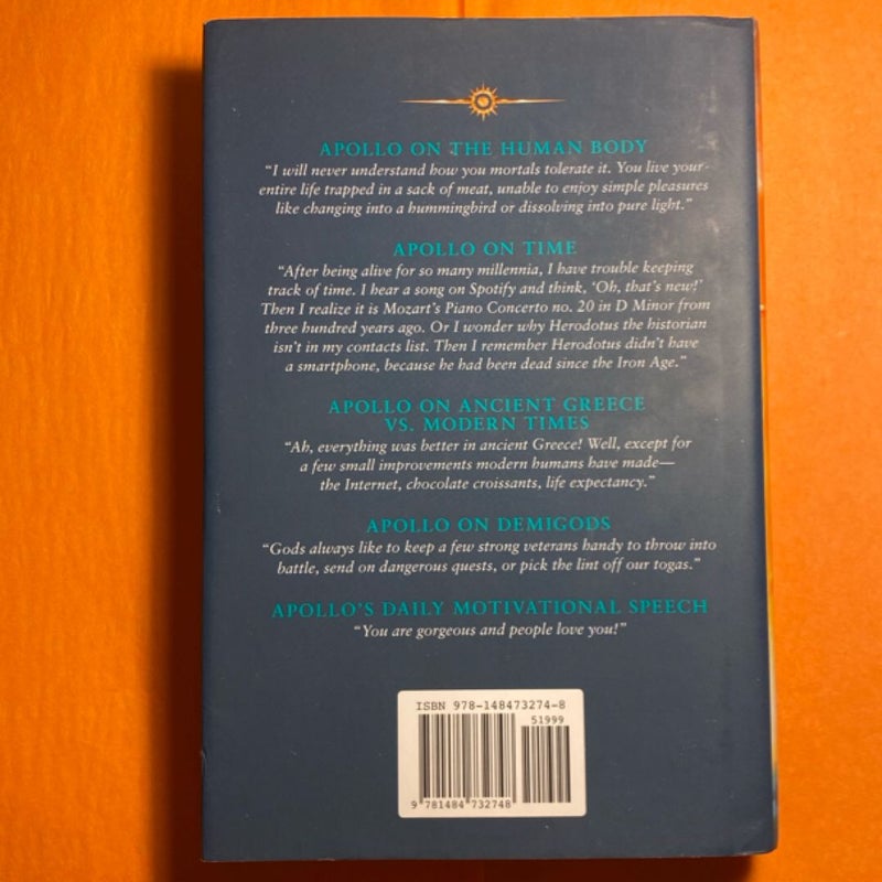The Hidden Oracle The Trials of Apollo First Edition